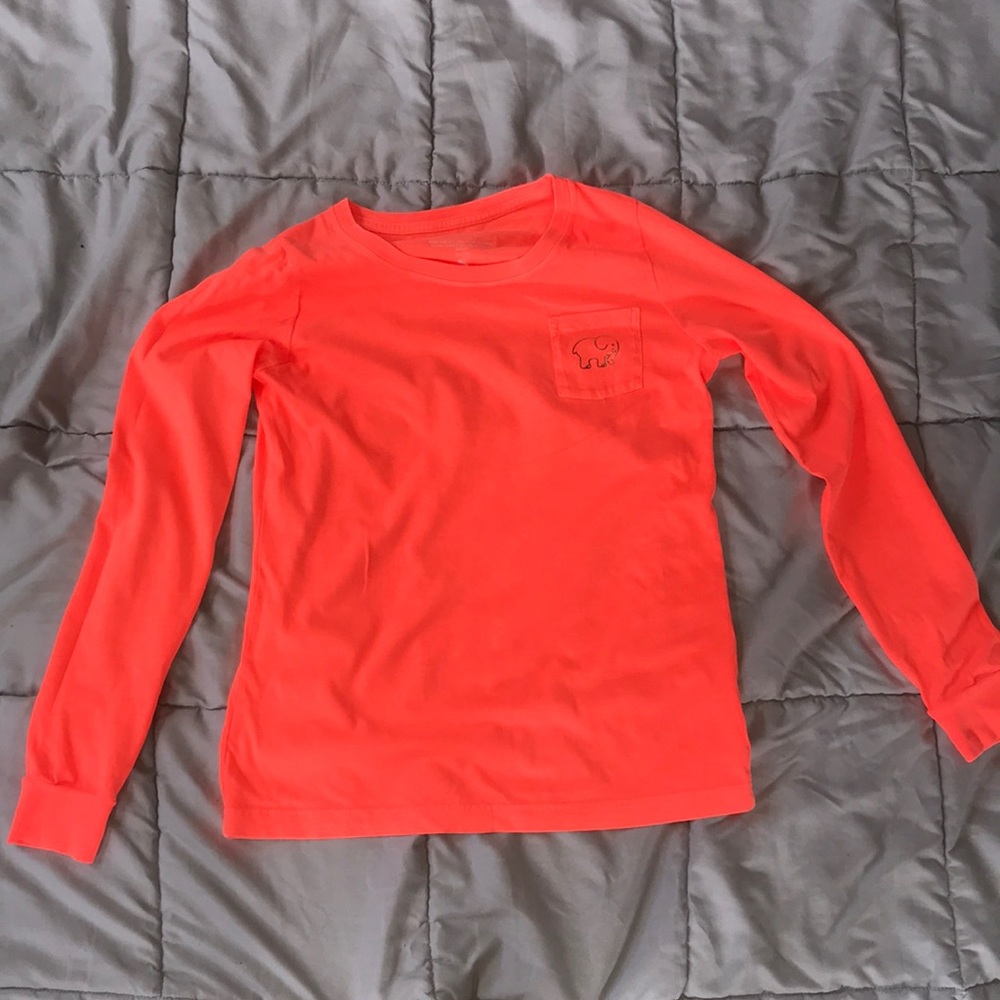An ivory ella long sleeve shirt